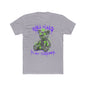 QUOTABLE "WORK HARD PLAY HARDER" Men's Cotton Crew Tee