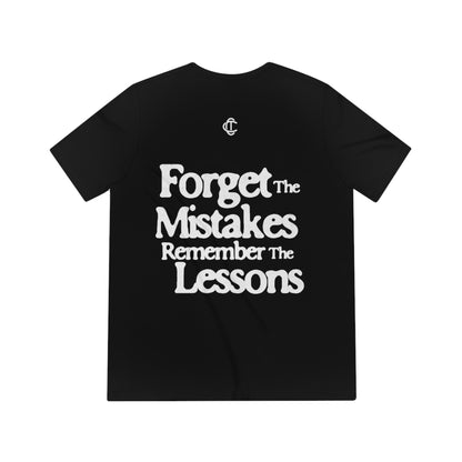 LOGOTYPE V1 "Mistakes & Lessons" Unisex Triblend Tee