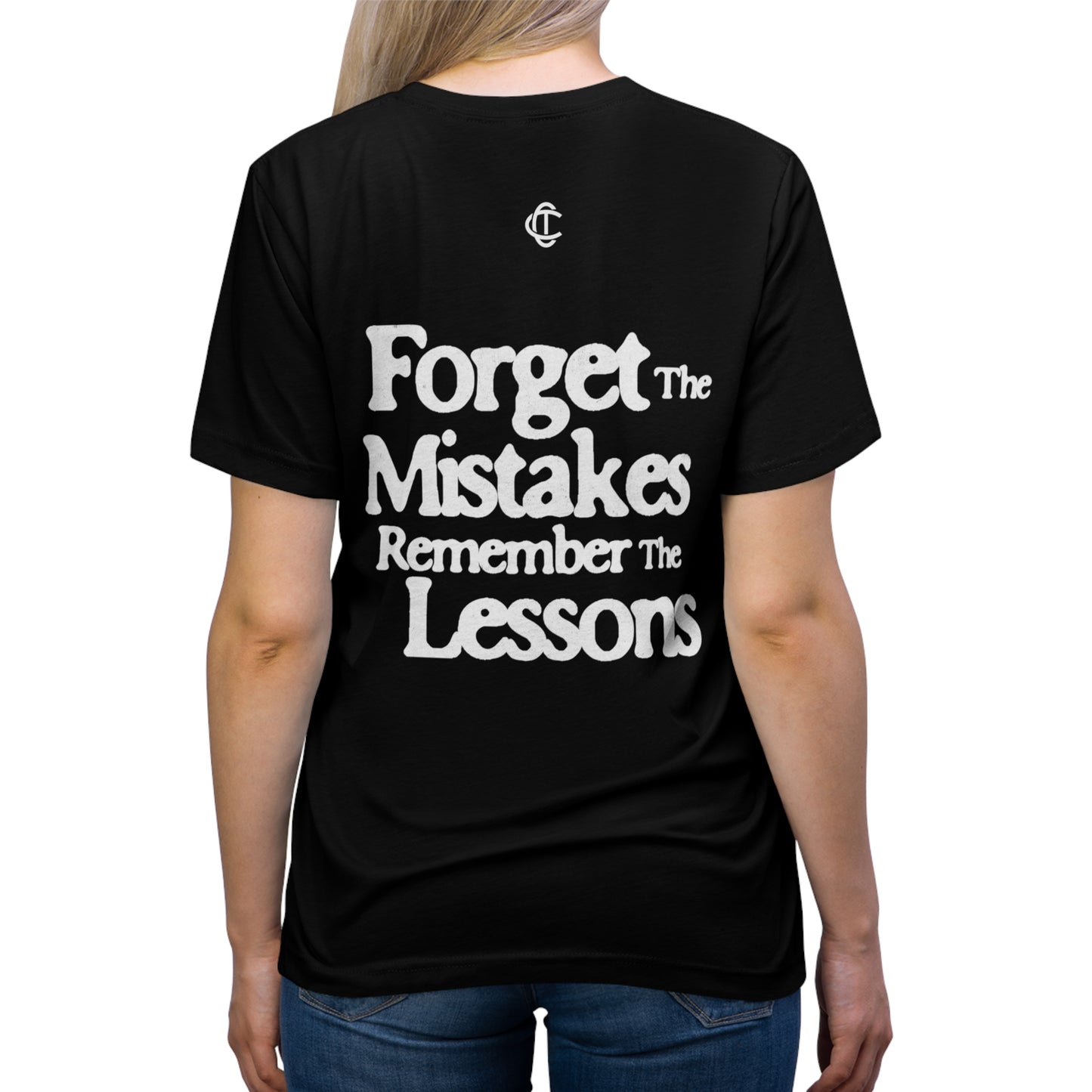 LOGOTYPE V1 "Mistakes & Lessons" Unisex Triblend Tee