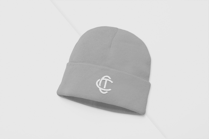 LOGOTYPE V1 Organic ribbed beanie