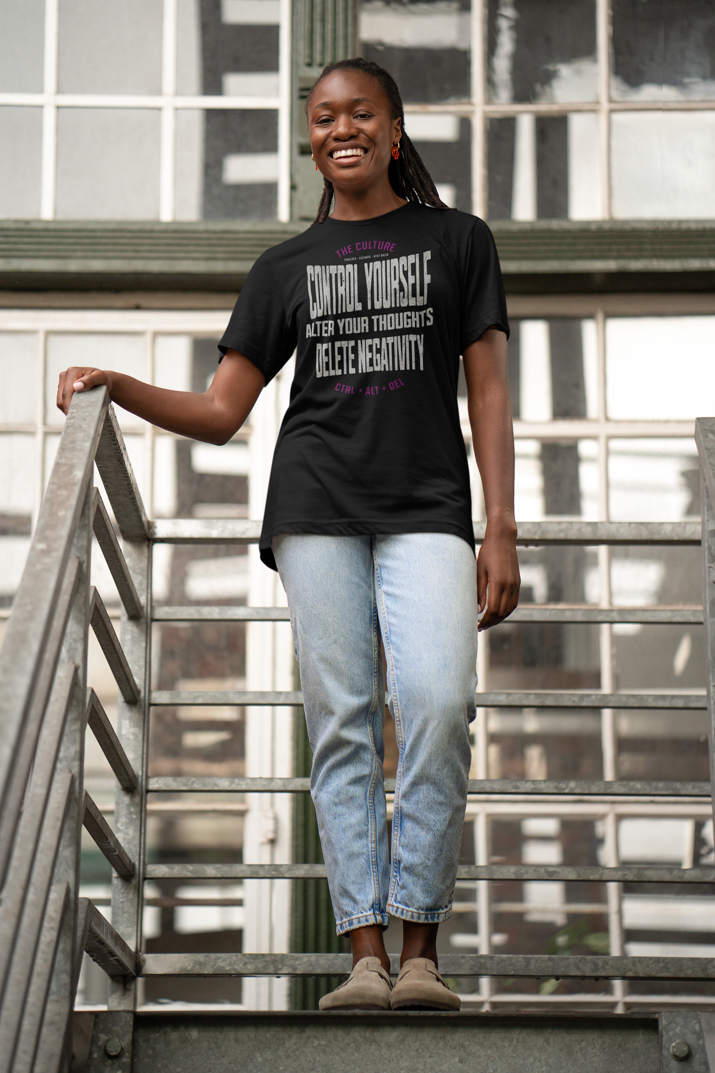 QUOTABLE "Ctrl + Alt + Del" Unisex Cotton Crew Tee