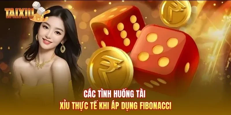 Các tình huống tài xỉu thực tế khi áp dụng Fibonacci