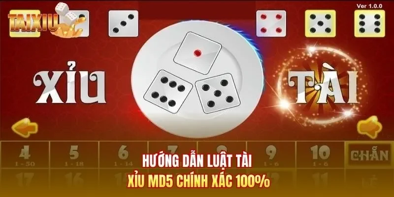 Hướng dẫn luật tài xỉu MD5 chính xác 100%