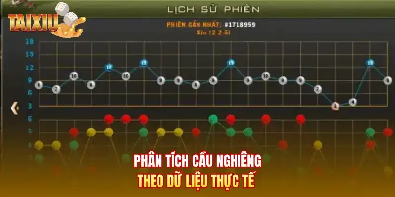 Phân tích cầu nghiêng theo dữ liệu thực tế